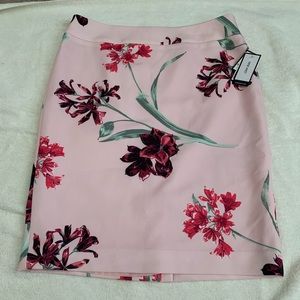 Floral Nine West Pencil Skirt